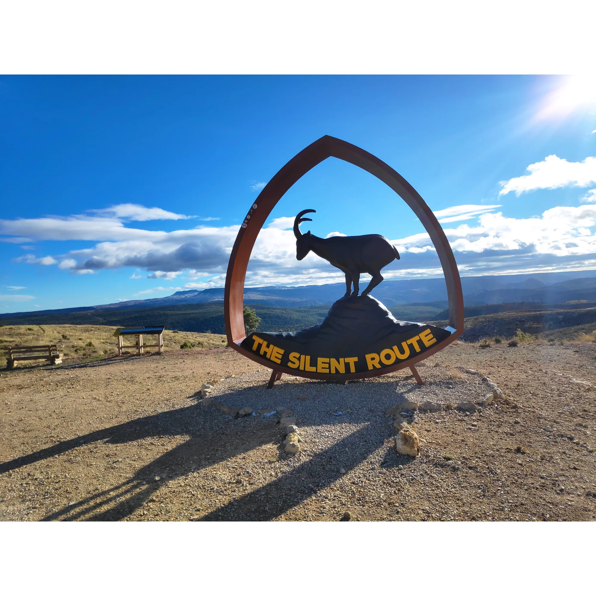la cabra de la silet Route en Teruel