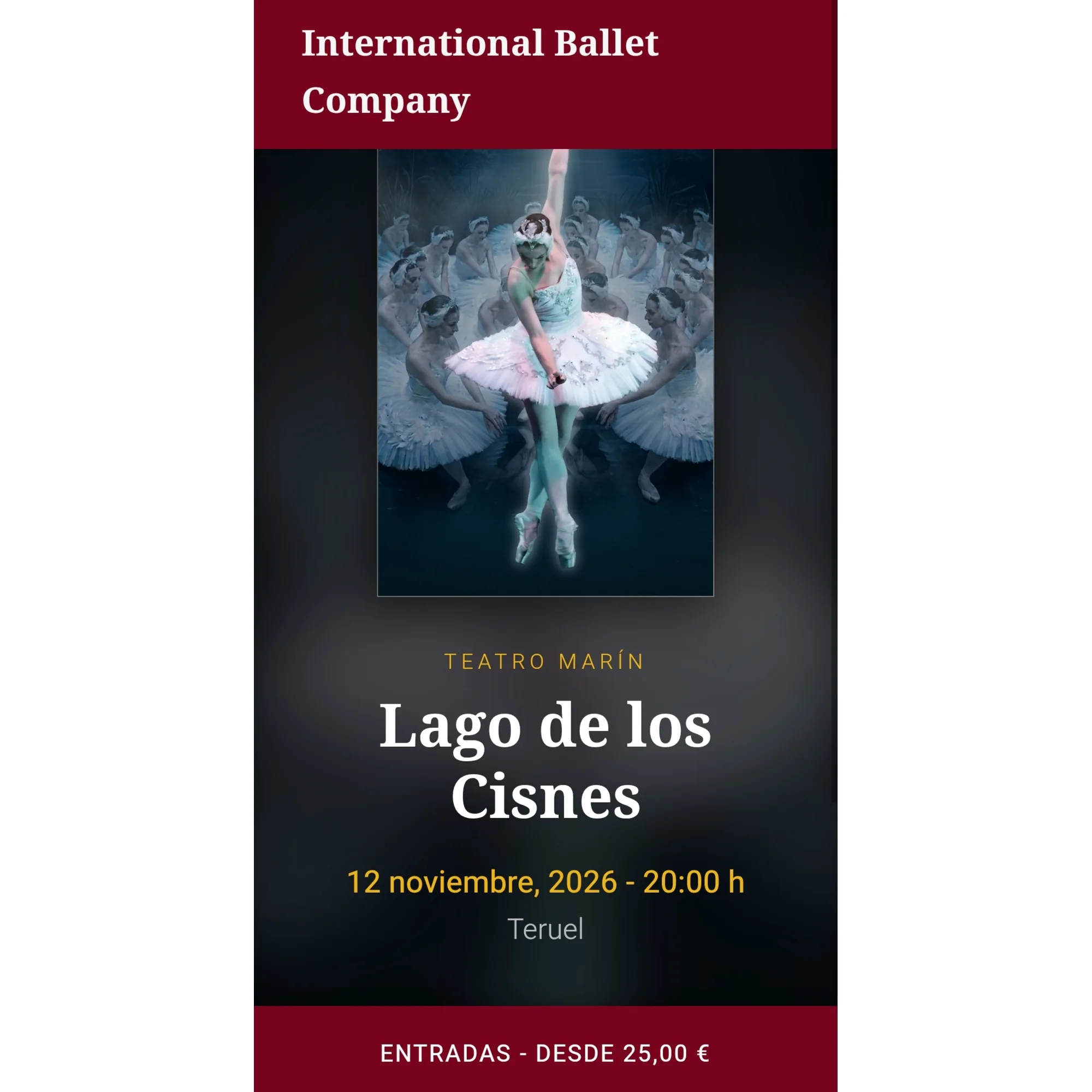 actuación ballet teruel