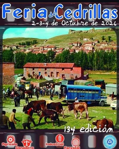 Cartel feria de cedrillas 2026