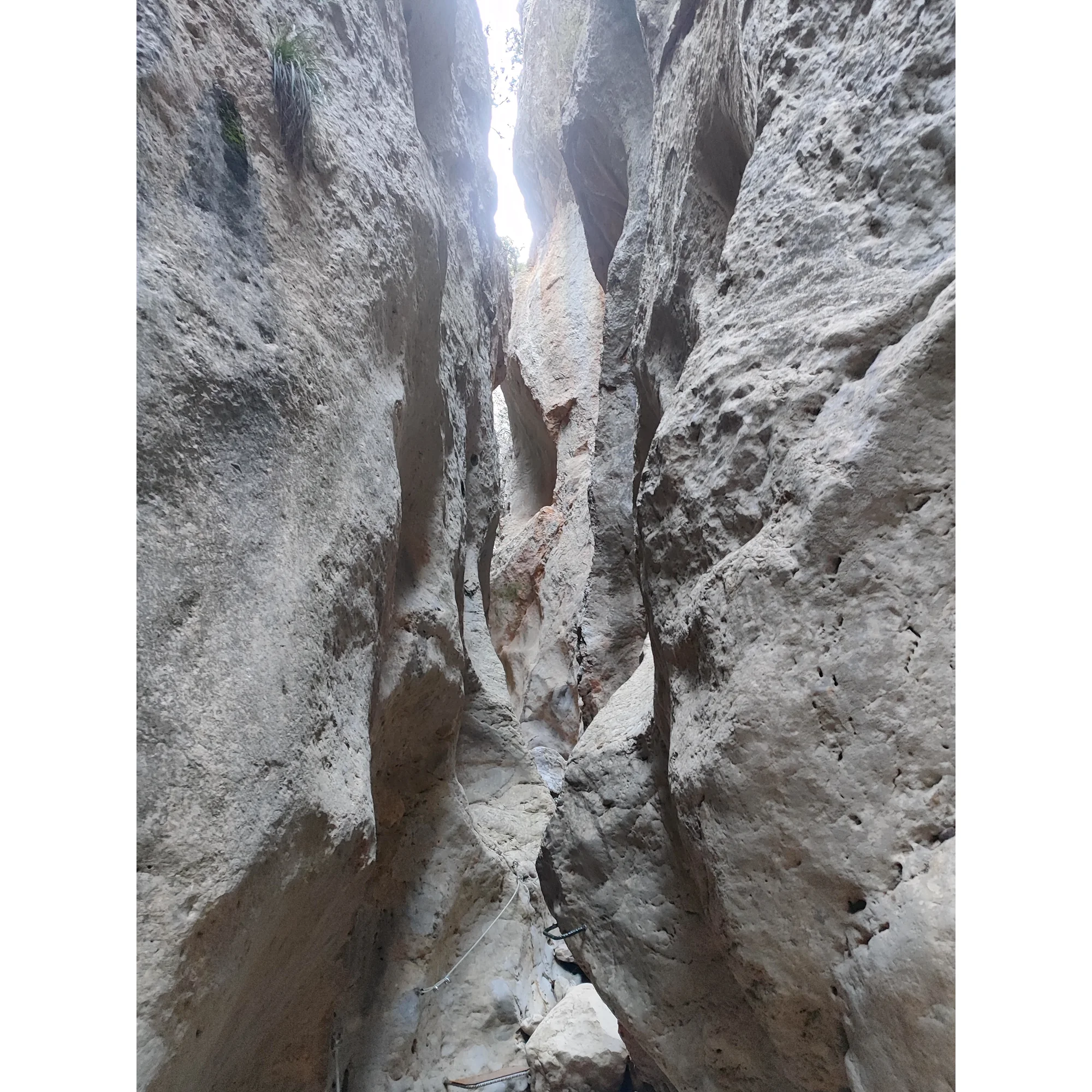 Vista del barranco del tranco en Villel, Teruel