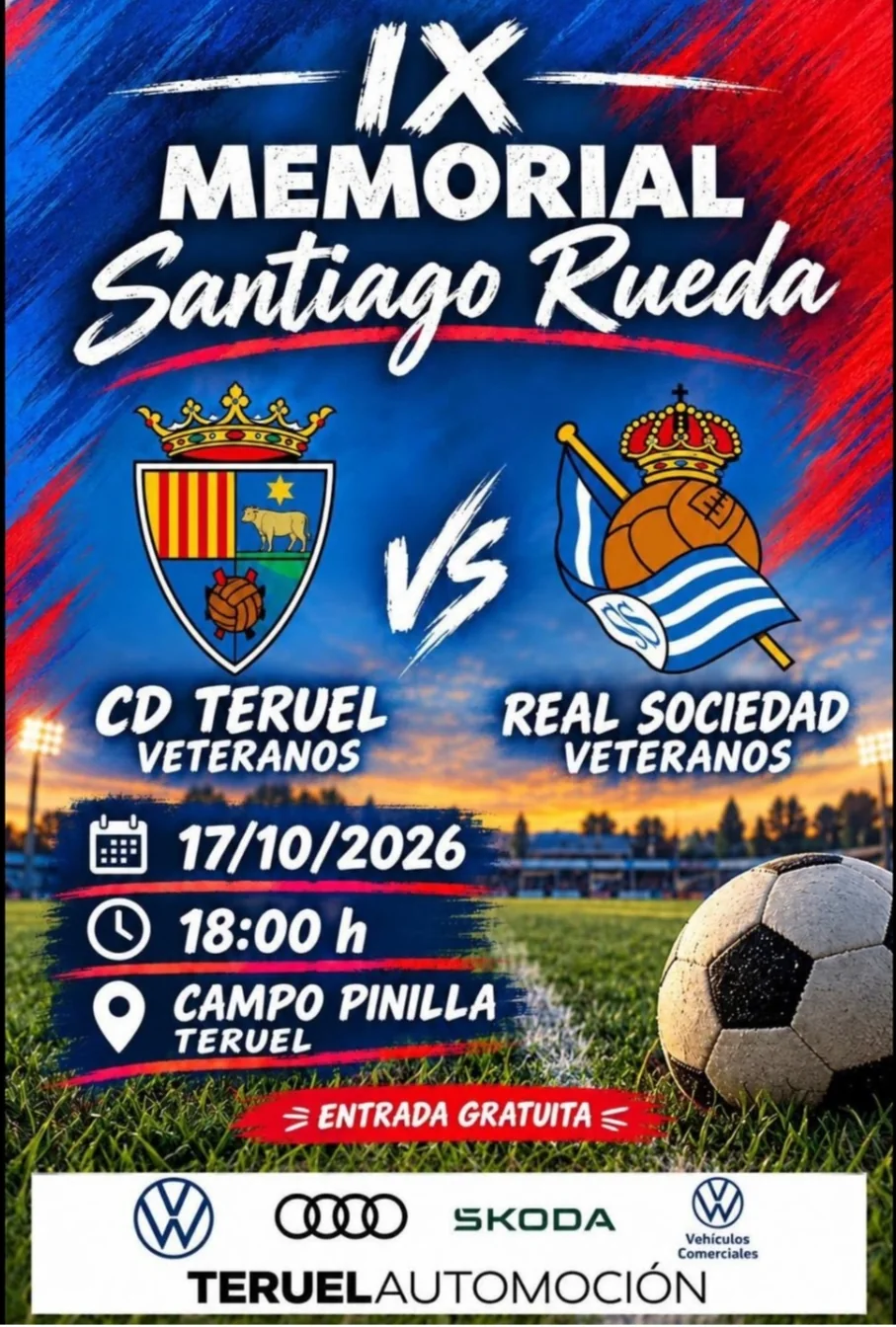 CD Teruel Veteranos - Real sociedad Veteranos