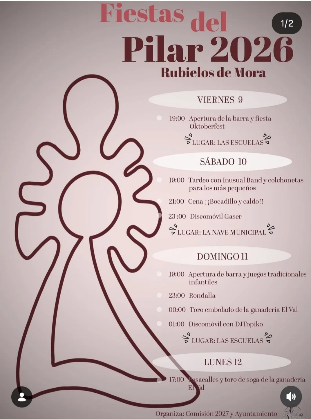Fiestas de Pilar. Rubielos de Mora